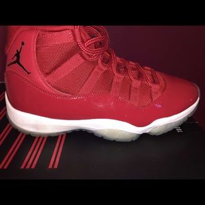 Men’s 9’s Red Jordan’s